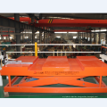 High performance automatic pvc film and gypsum ceiling board lamination machine edges sealing